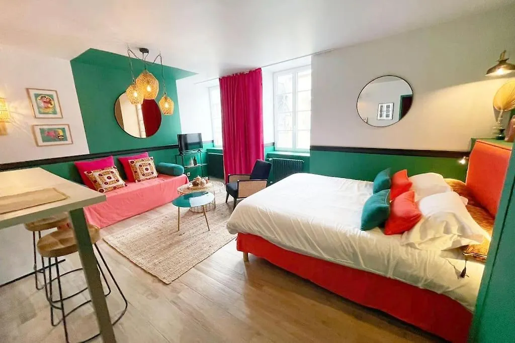 Appartement Bollyroom - Plage 50M - Rue Gratuite 생말로 아파트